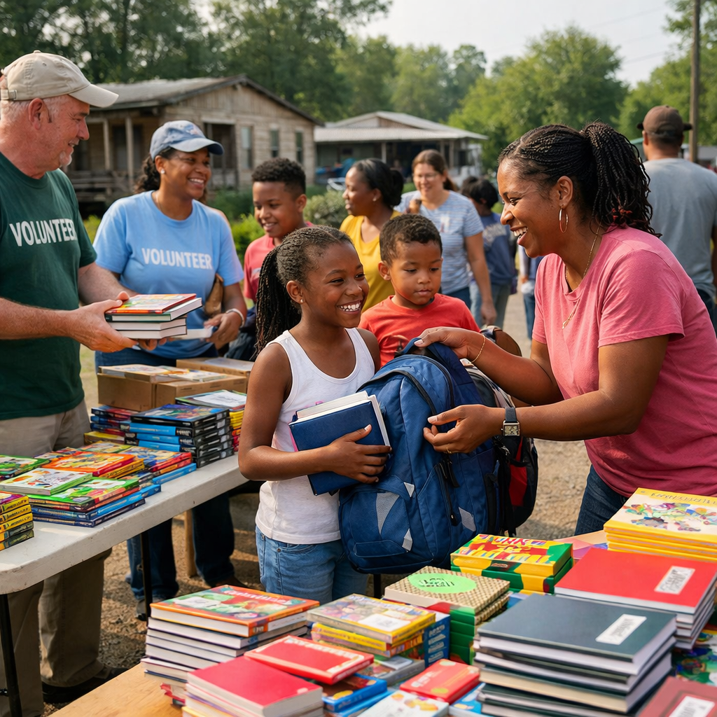Outreach event in Mississippi